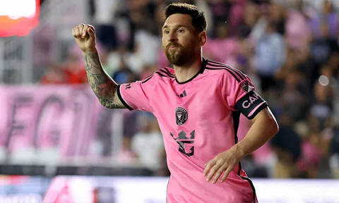 Đang đà thăng hoa, Messi nhận 'gấp đôi niềm vui' tại Inter Miami