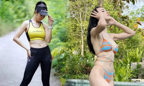 Cận cảnh nhan sắc Á hậu Thái Lan đẹp như 'tiên nữ' tại giải Bikini Run Chanthaburi 2023